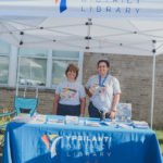 Library Outreach Tent at a summer festival