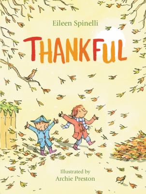 Thankful picture book cover