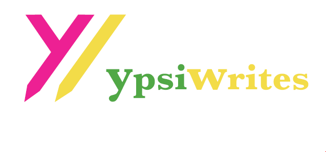 Ypsi Writes logo text "ypsi writes"