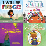 grid of four picture book covers