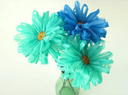 plastic flowers