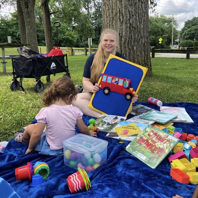 Outdoor storytime