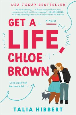 Get a Life, Chloe Brown. Chloe and a man are pictured embracing from the side.
