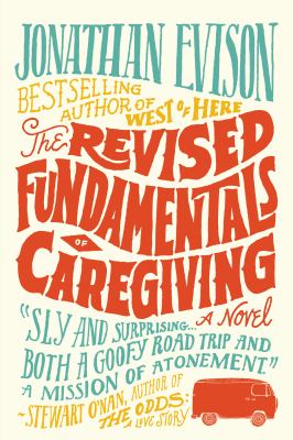 The Revised Fundamentals of Caregiving. The cover art is the text, which is curved and of various sizes.