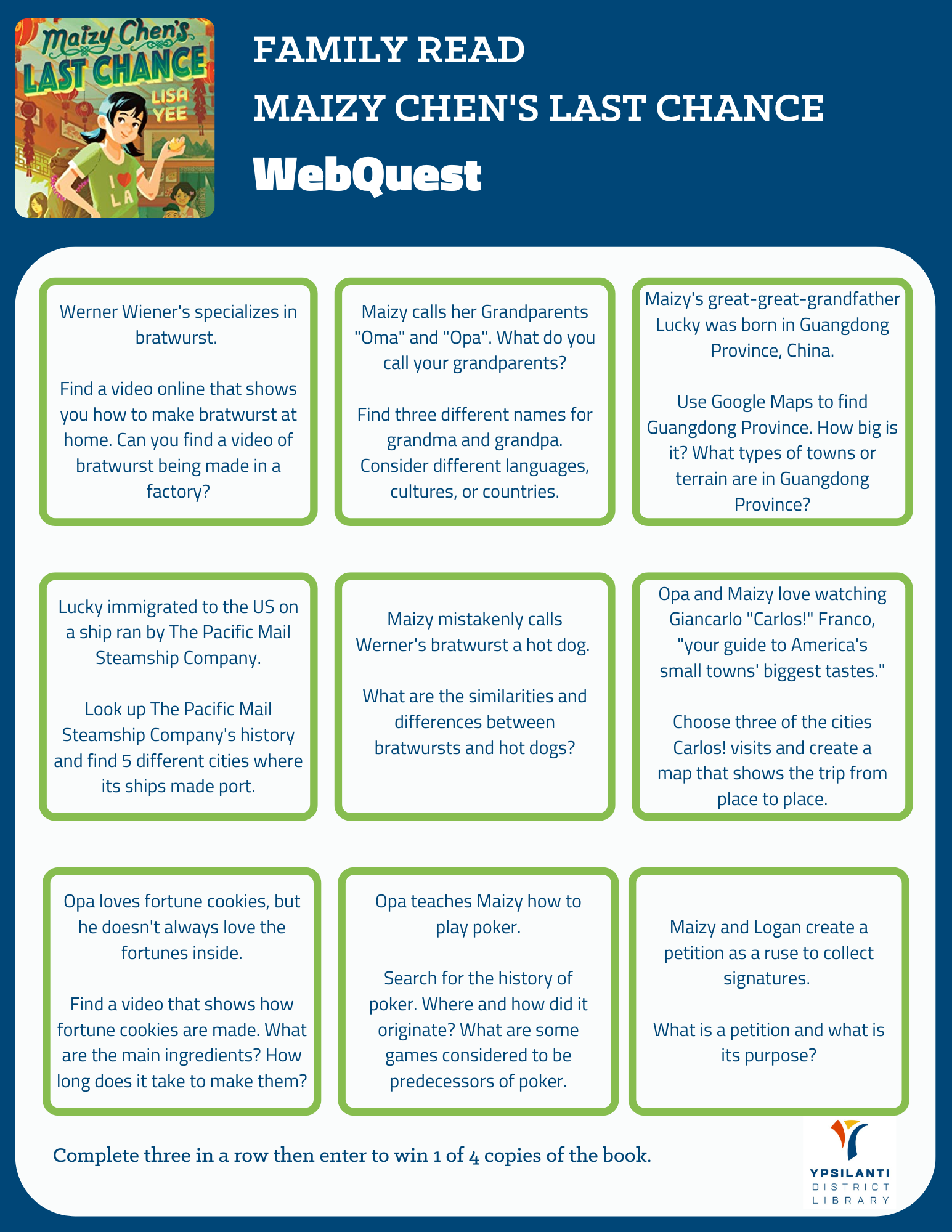 image of maizy chen webquest click for a readable version