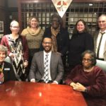 All 7 Board Trustees (Kristy Cooper, Bethany Kennedy, Patricia J. Horne McGee, Theresa Maddix, Brian Steimel, Terrence E. Williams II, and Jean Winborn ) and Director Lisa Hoenig.